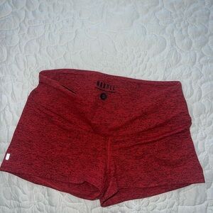 NOBULL Orange/Red Athletic Shorts - Women's Low-Rise Matte Short 2"
